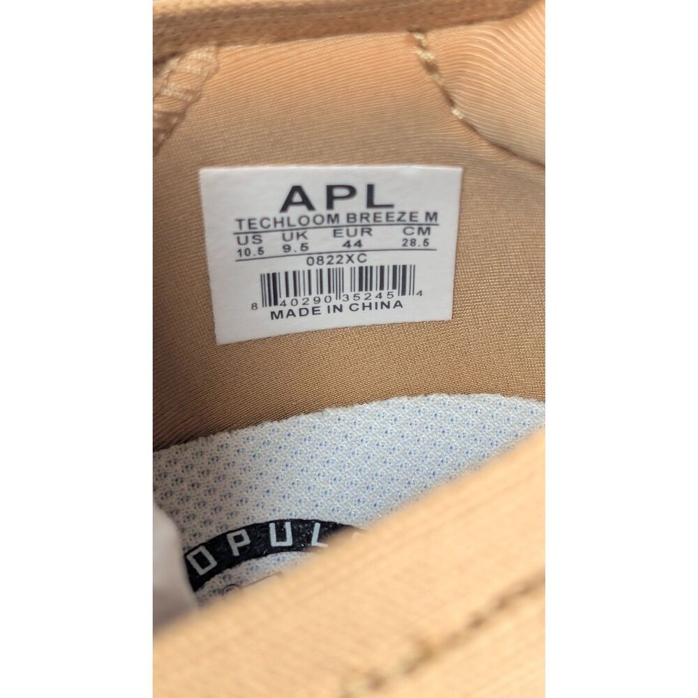 Athletic Propulsion Labs Mens Size 10.5 Tan Atheltic Running Shoes NIB New APL - Picture 11 of 12